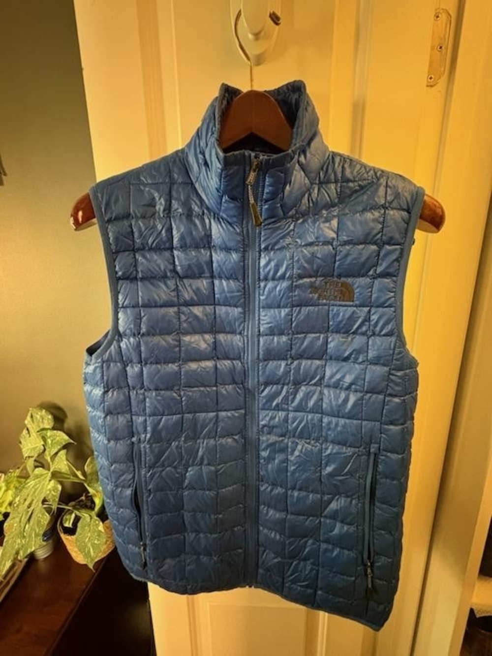 The North Face Men's Blue Thermoball Vest